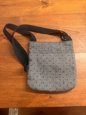 thirty-one Gray Dot Crossbody Bag